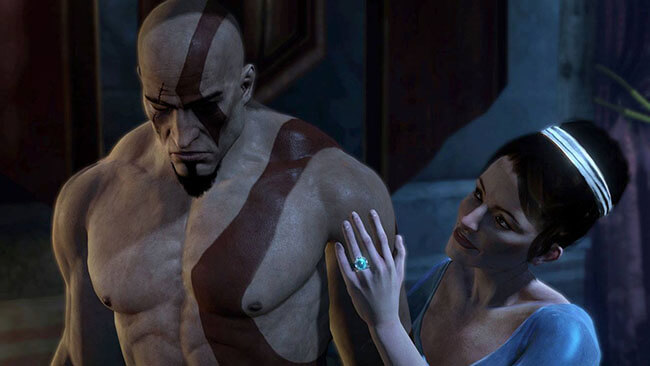 Who was Kratos's wife in the God of War 4