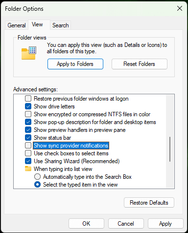 Remove File Explorer Advertisements